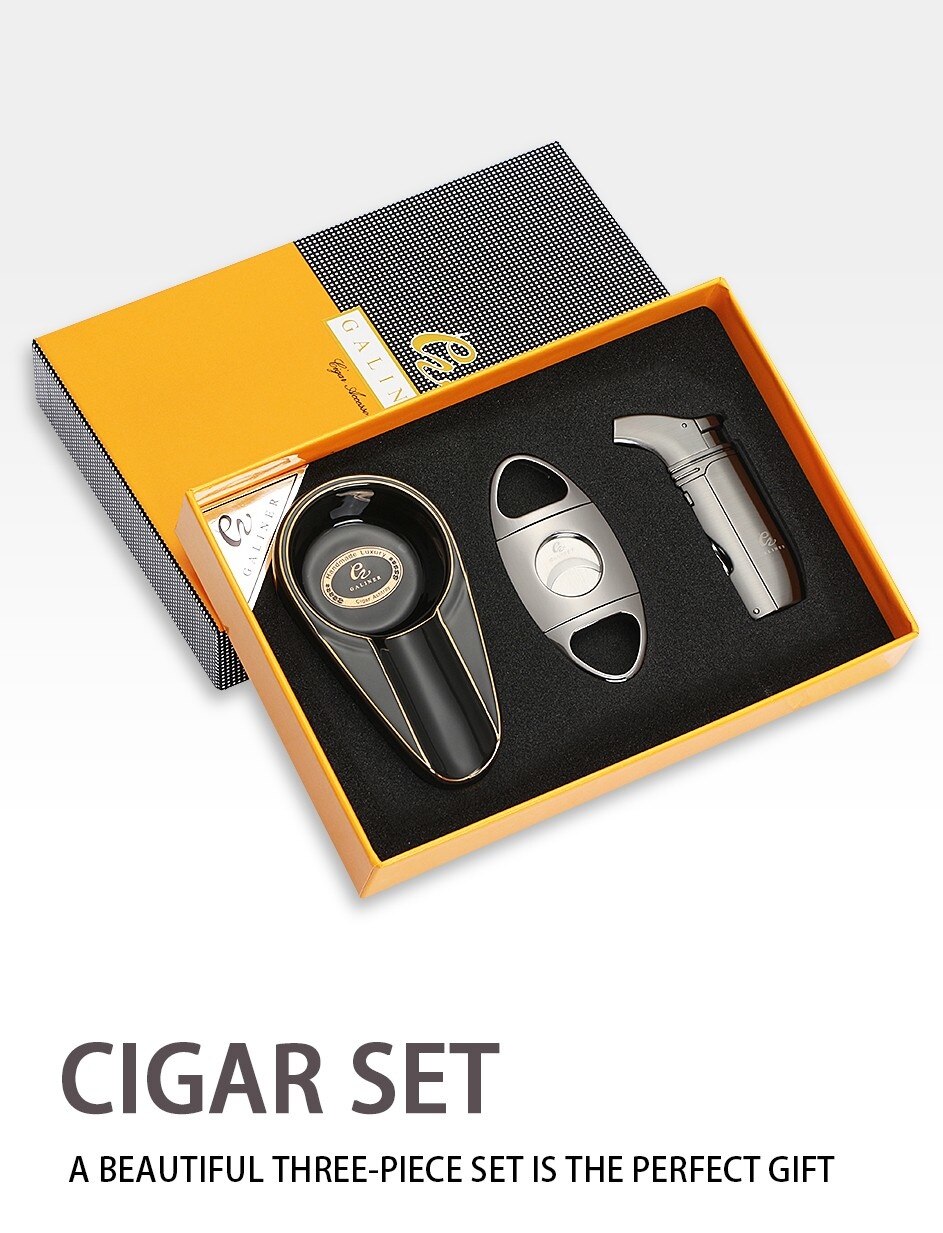Coffret Cigare Briquet Pocket et Accessoires