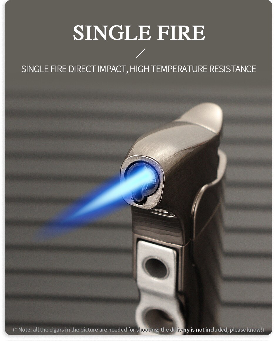Briquet à gaz : simple flamme, double, triple ou inversée - CigareStore -  CIGARESTORE