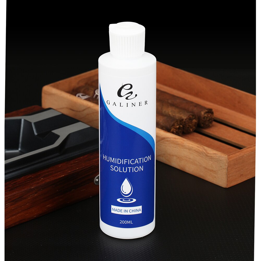 Solution d'humidification Galiner pour cave à cigares 200 ml - Cigare-Store